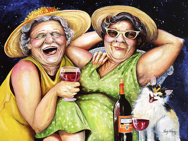 Shelly Wilkerson - Bahama Mamas Print Shelly Wilkerson - Bahama Mamas Print