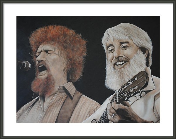 David Dunne - Luke Kelly and Ronnie Dre... Print David Dunne - Luke Kelly and Ronnie Dre... Print