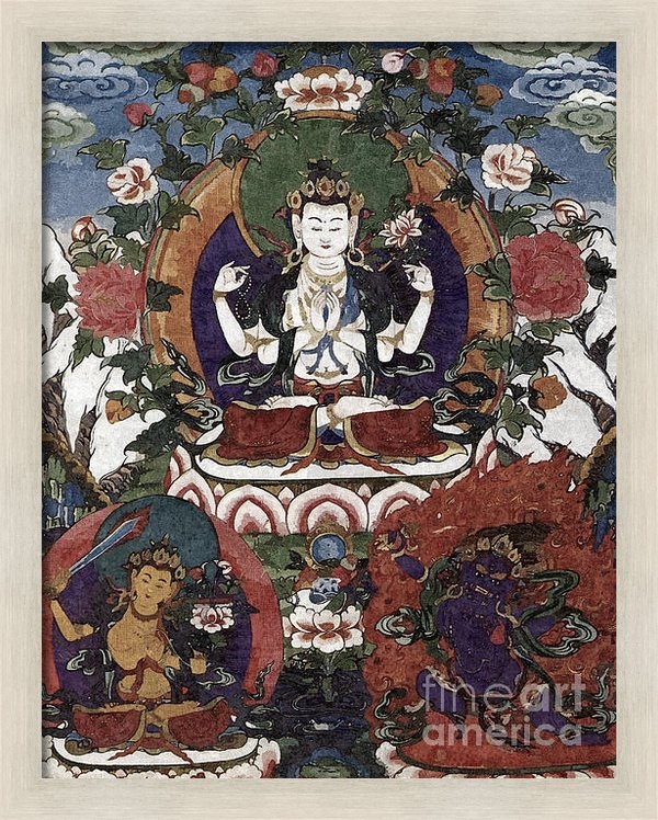 Lanjee Chee - Avalokiteshvara Print Lanjee Chee - Avalokiteshvara Print