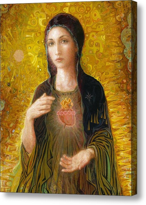 Smith Catholic Art - Immaculate Heart of Mary Print Smith Catholic Art - Immaculate Heart of Mary Print