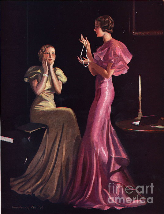 1930's evening gowns
