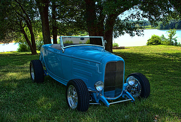 1932 Ford Roadster Hot Rod Jigsaw Puzzle By Tim Mccullough Pixels 7547