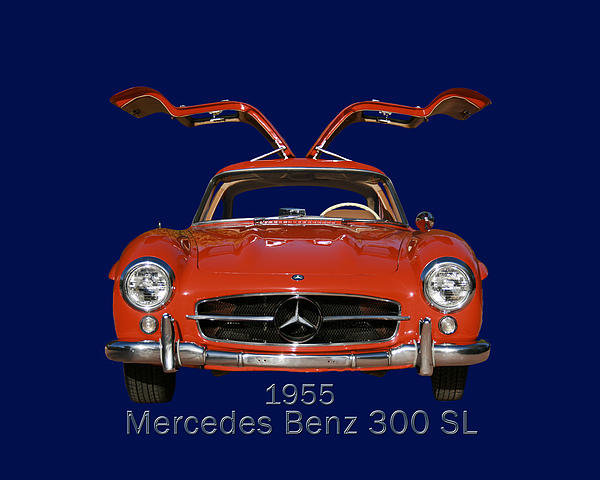 1955 Mercedes Benz 300 S L Coffee Mug by Jack Pumphrey - Fine Art America