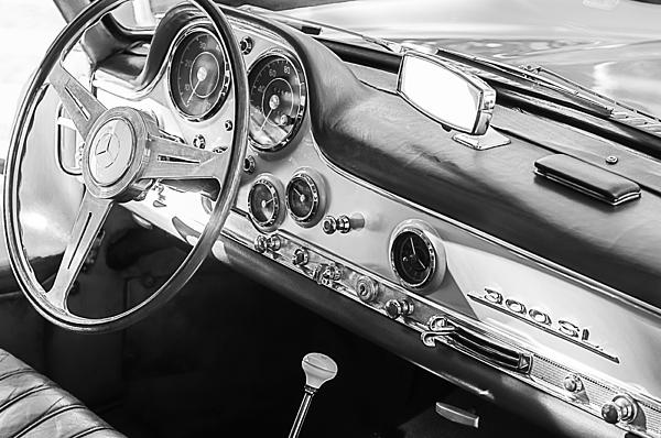1957 Mercedes-Benz 300 SL Gullwing Emblem Tote Bag by Jill Reger - Fine Art  America