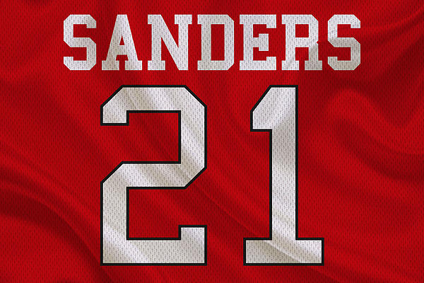 Deion Sanders San Francisco 49ers Pixel Art 1 Metal Print by Joe Hamilton -  Fine Art America