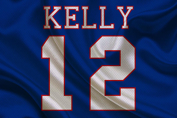 Jim Kelly Buffalo Bills Trading Card Poster 500 Fleece Blanket by Joe  Hamilton - Pixels