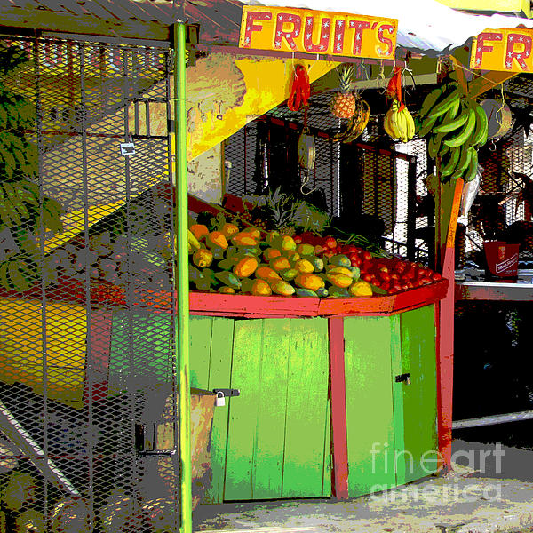 Ann Powell - Jamaican Fruit Stand