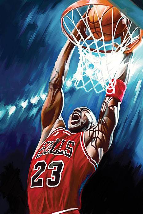 Sheraz A - Michael Jordan Artwork