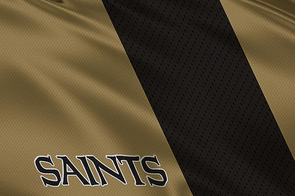 New Orleans Saints Uniform Tapestry by Joe Hamilton - Fine Art America