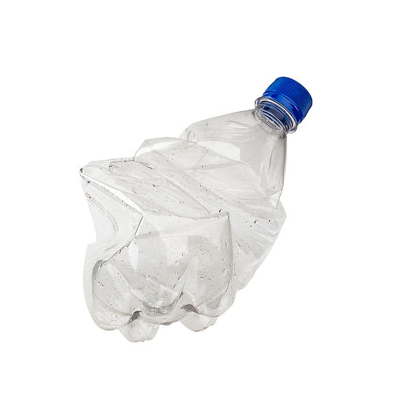 Smashed Plastic Bottle Tote Bag by Alain De Maximy - Fine Art America