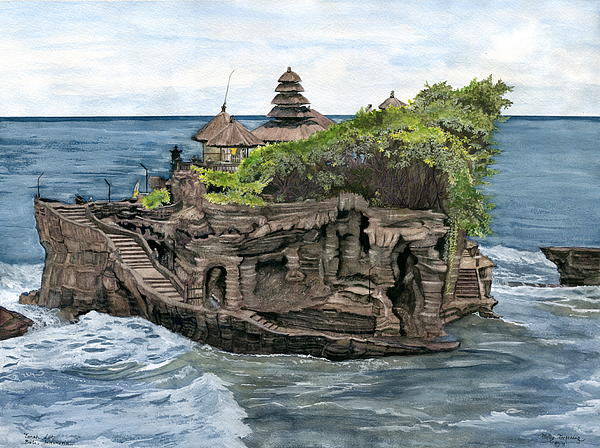 Melly Terpening - Tanah Lot Temple Bali Indonesia