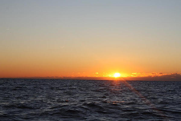 John Telfer - Winter Sunrise Over The Ocean
