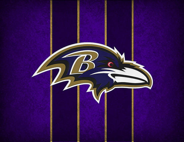 Baltimore Ravens Christmas Card Fleece Blanket