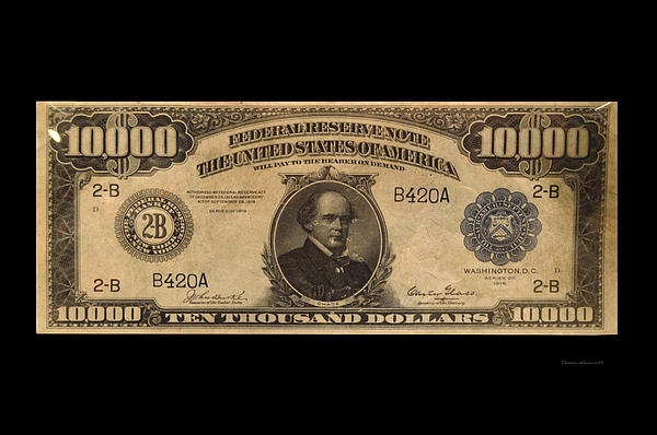 UNC USA 10 000 dollars 1918 Reproductions