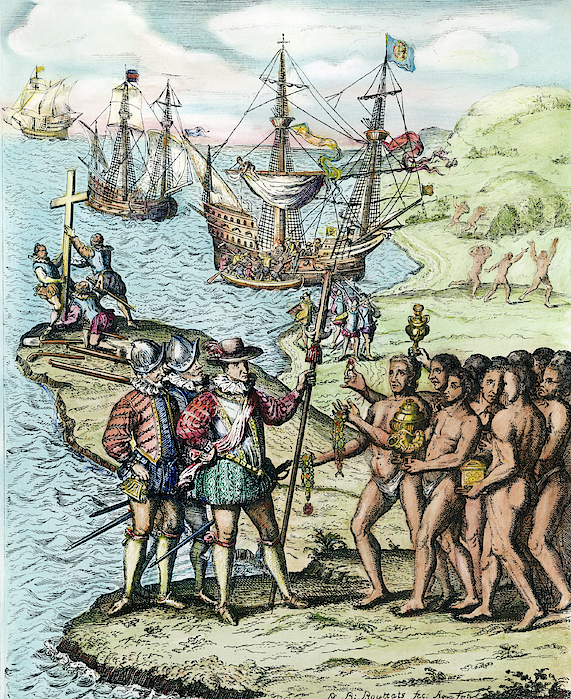 Christopher Columbus (1451-1506) Greeting Card for Sale by Granger