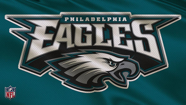 Philadelphia Eagles Uniform Shower Curtain by Joe Hamilton - Fine