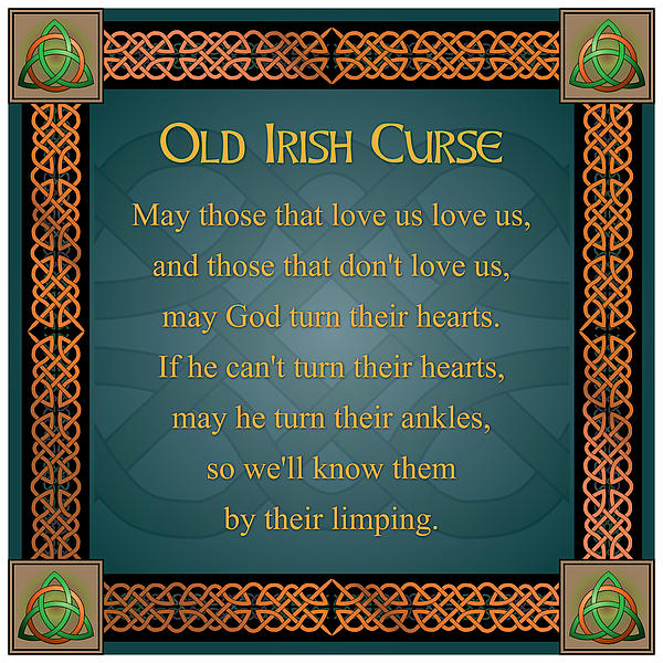 Old Irish Curse 3 iPhone X Case