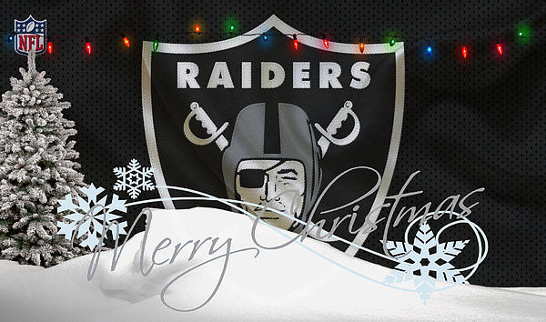 Oakland Raiders Greeting Card