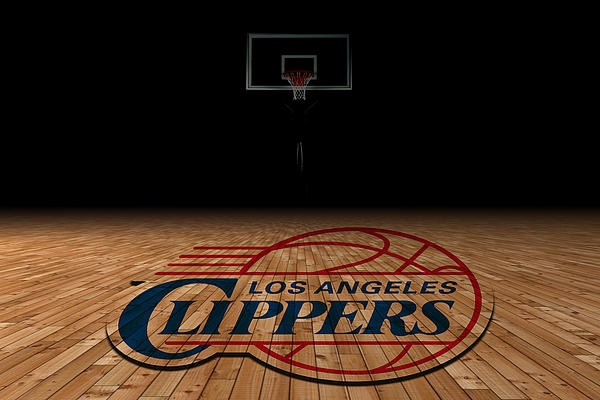 Los Angeles Clippers T Shirt And Poster by Joe Hamilton