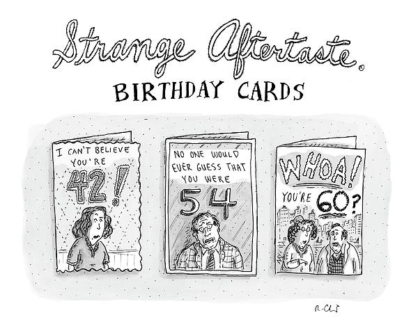 New Yorker October 30th, 2006 Greeting Card by Roz Chast