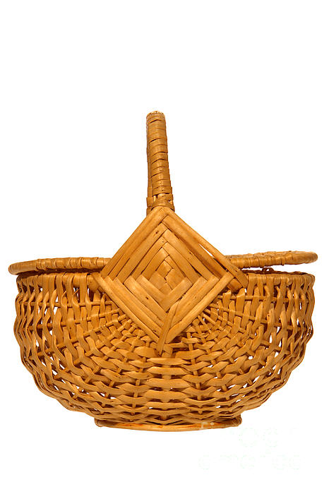 Wicker Basket Number Four Yoga Mat by Olivier Le Queinec - Fine Art America