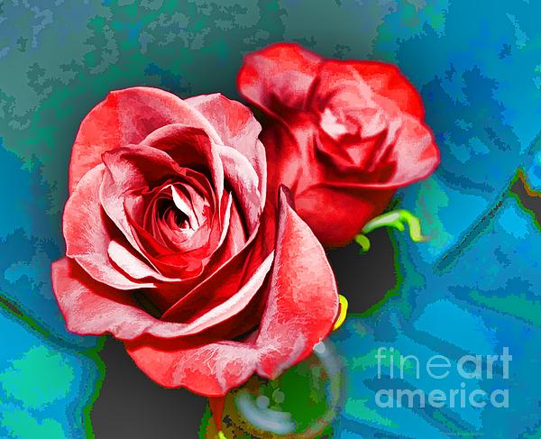 Luther Fine Art - A Rose is A Rose Even By Another Name