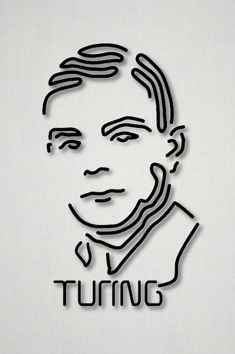 Alan Turing, British mathematician available as Framed Prints, Photos, Wall  Art and Photo Gifts