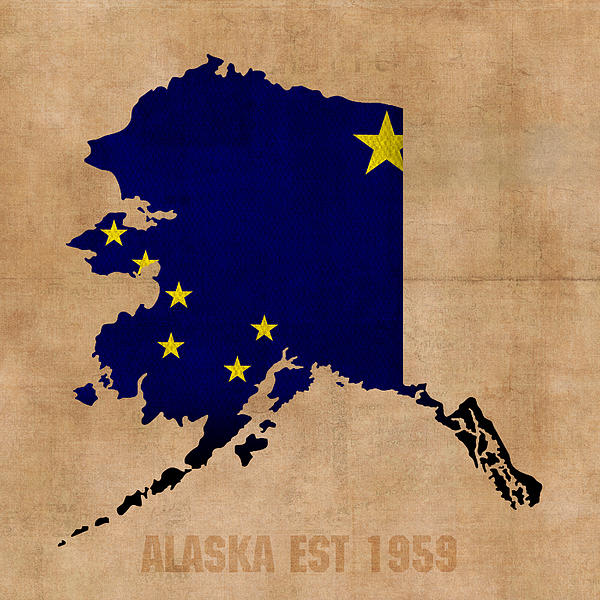 alaska state map