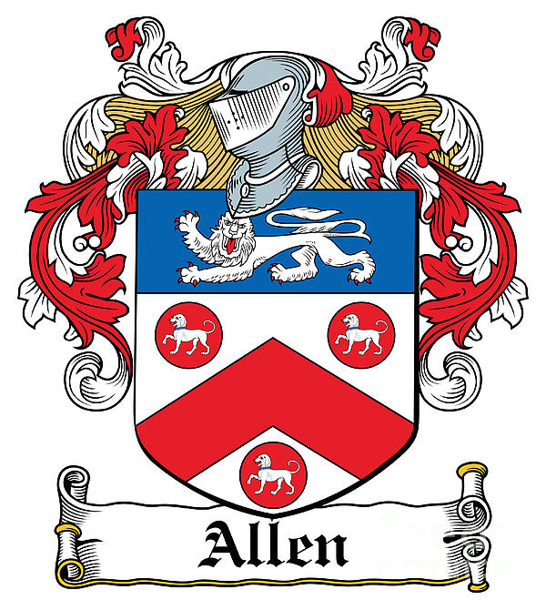 Heraldry - Allen Coat of Arms Dublin 
