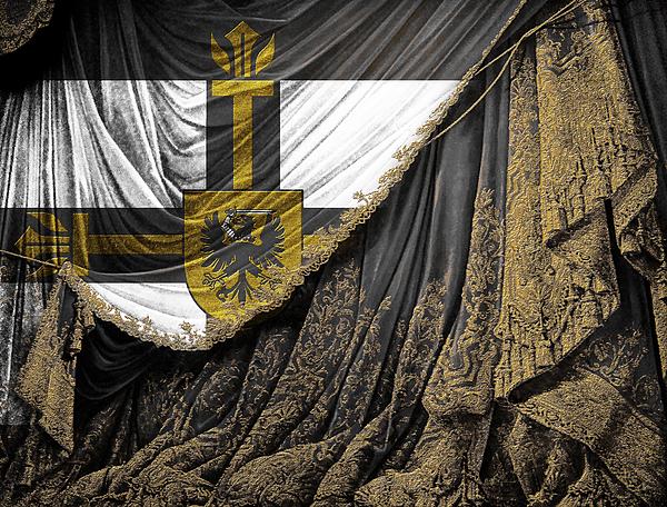 Ancient Flag Of The Teutonic Order by Serge Averbukh