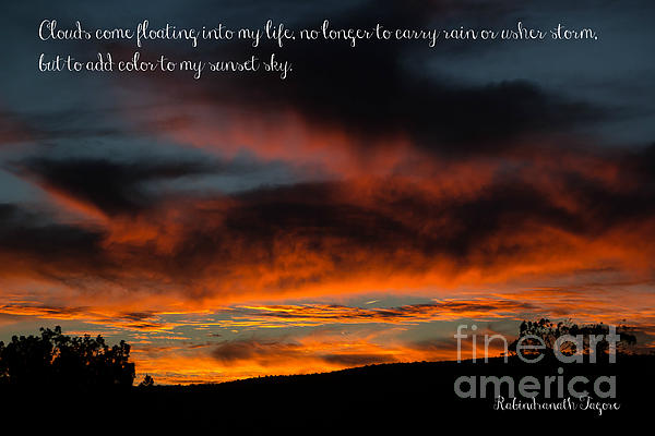 Arizona Sunset with Quote Greeting Card