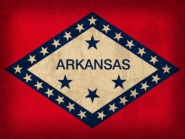 Arkansas Flag Place Card Arkansas Flag Place Card