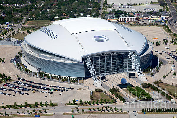 Arlington Stadiums aerial views