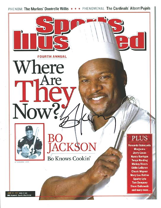 Bo Jackson, Where Are They Now Sports Illustrated Cover By