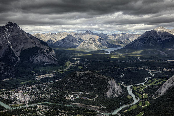 Monte Arnold - Banff from Above