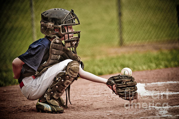 Baseball Catcher Art for Sale - Fine Art America