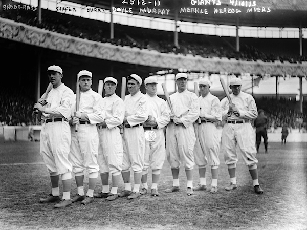 Baseball Game, 1908 Shower Curtain by Granger - Pixels