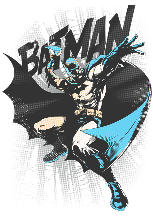 Batman T-Shirt Batarang Logo 