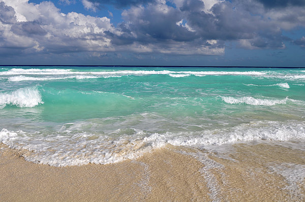 Beautiful Cancun Beach Shower Curtain for Sale by Brandon Bourdages