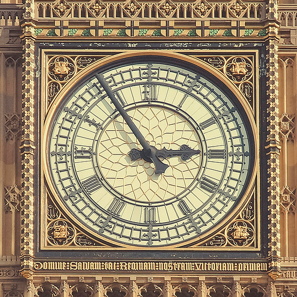 Figura de papelão com recorte em tamanho realista da Advanced Graphics -  Inglaterra, Big Ben Clock Tower, One Size, 1