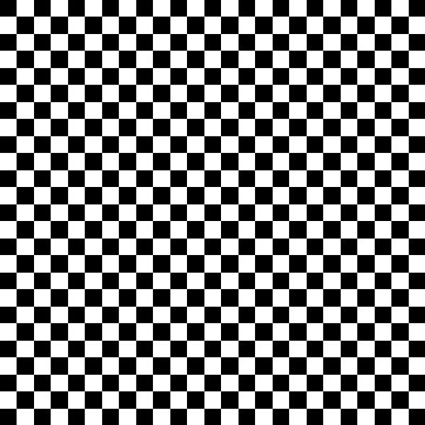 Black And White Check Pattern by Celso Diniz