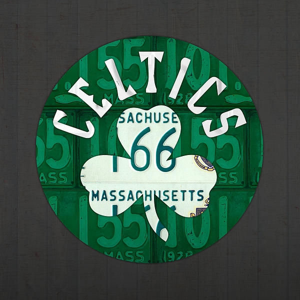 Boston Bruins Hockey Team Retro Logo Vintage Recycled Massachusetts License  Plate Art Long Sleeve T-Shirt