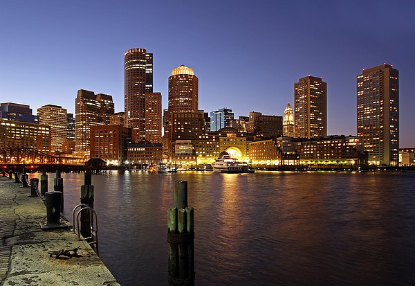 Juergen Roth - Boston Skyline and Fan Pier