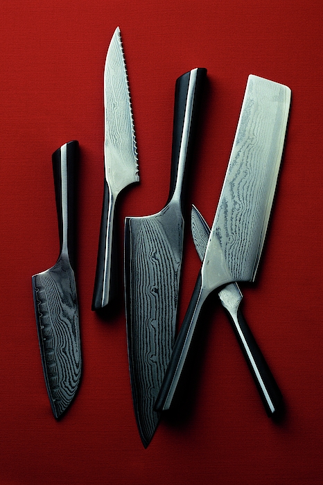 Calphalon Katana Series Knife Set Galaxy Case by Romulo Yanes - Conde Nast