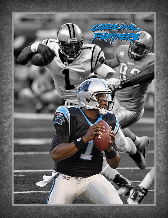 Cam Newton Panthers iPhone Case by Joe Hamilton Pixels Merch