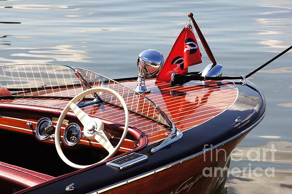 1939 Chris Craft Barrelback Bag Tag by Retro Boater 1939 Chris Craft Barrelback Bag Tag by Retro Boater