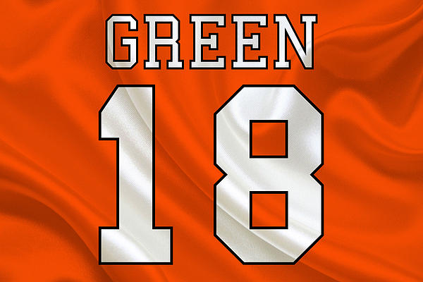 Cincinnati Bengals Aj Green Toddler T-Shirt by Joe Hamilton - Pixels