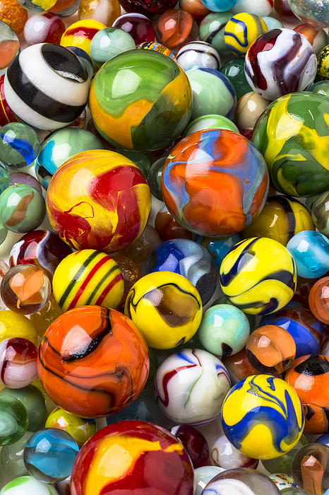 500 Assorted Colors Marbles 