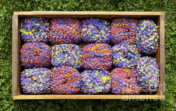 Colorful Yarn - Painterly iPhone Case by Les Palenik - Pixels