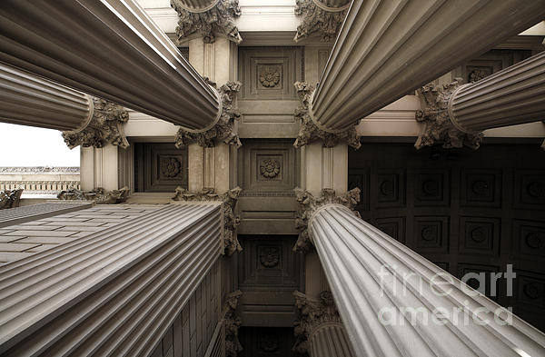 William Kuta - Columns at the National Archives in Washington DC